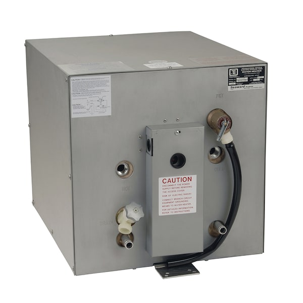 Whale Marine 11 Gal Hot Water Heater w/Front Heat Exchanger-Galv Steel-240V-1500W F1150 - main